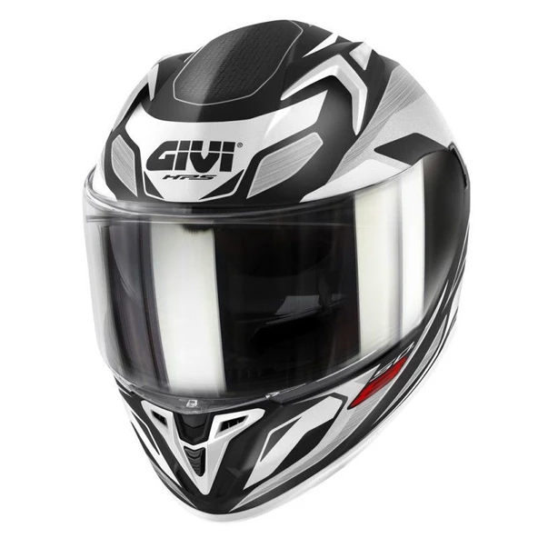 Givi 50.8 Brave Kapalı Kask (Mat Siyah-Titanyum-Gri)