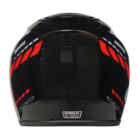 FREE-M 913 EVO RED GÜNEŞ VİZÖRLÜ FULLFACE KASK - Resim 4