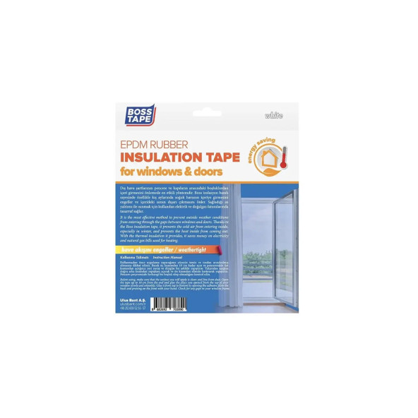 Bosstape Epdm Pencere İzolasyon  Beyaz 15MMX5MT - 2