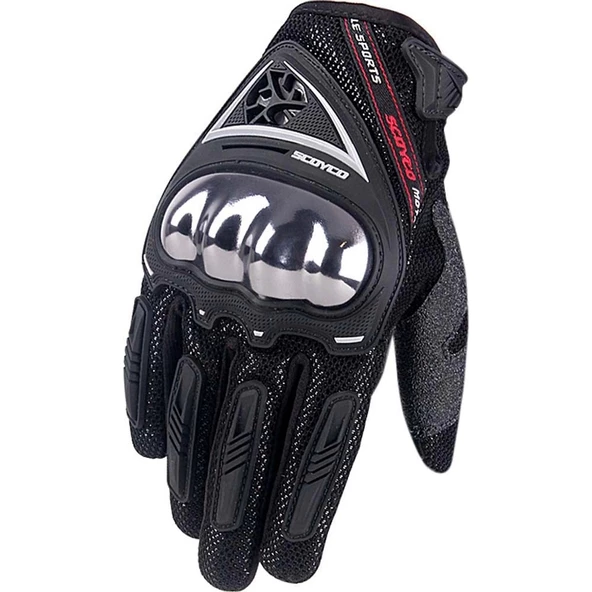 SCOYCO MC44 YAZLIK ELDİVEN SİYAH - 2