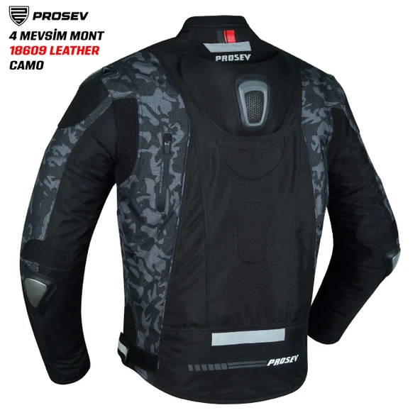 PROSEV 186 HÖRGÜÇLÜ 4 MEVSİM MONT KAMUFLAJ - 2