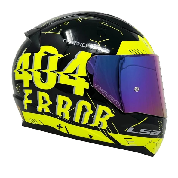 LS2 RAPID PLAYER SARI KASK (GÖKKUŞAĞI+ŞEFFAF CAM) - 2