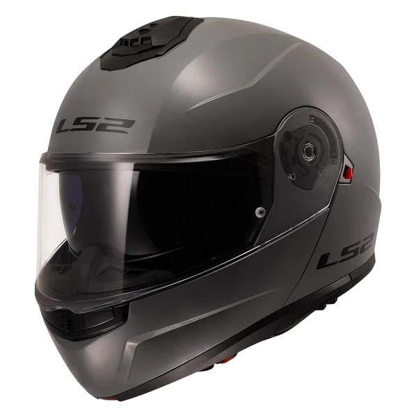 LS2 STROBE 2 ÇENE AÇILIR NARDO GRİ KASK - 2