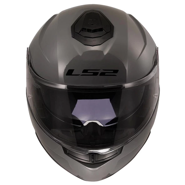 LS2 STROBE 2 ÇENE AÇILIR NARDO GRİ KASK - 3