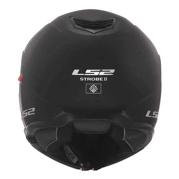 LS2 Strobe 2 Mat Siyah Çene Açılır Motosiklet Kaskı - 5