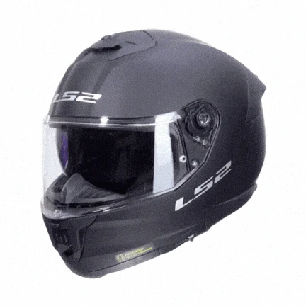 LS2 STREAM 2 MAT SİYAH KAPALI KASK