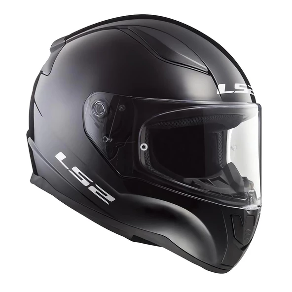 LS2 Rapid 2 Race Mat Siyah Kask - 4