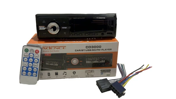 Cadence Cd3000 Usb/Bluetooth/Sd Kart/Fm/Hızlı Şarj 4X50W Oto Teyp