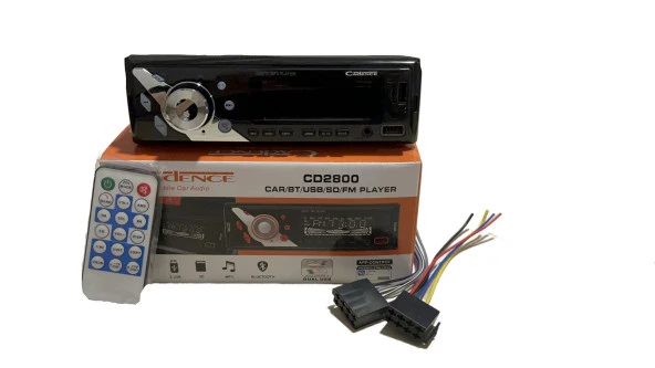 Cadence Cd2800 Usb/Bluetooth/Sd Kart/Fm/Hızlı Şarj 4X50W Oto Teyp