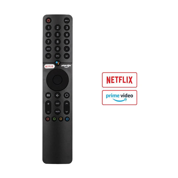 WEKO KR XIAOMI XMRM-19 NETFLIX-PRIME VIDEO TUŞLU LCD LED TV KUMANDA (INPUT)