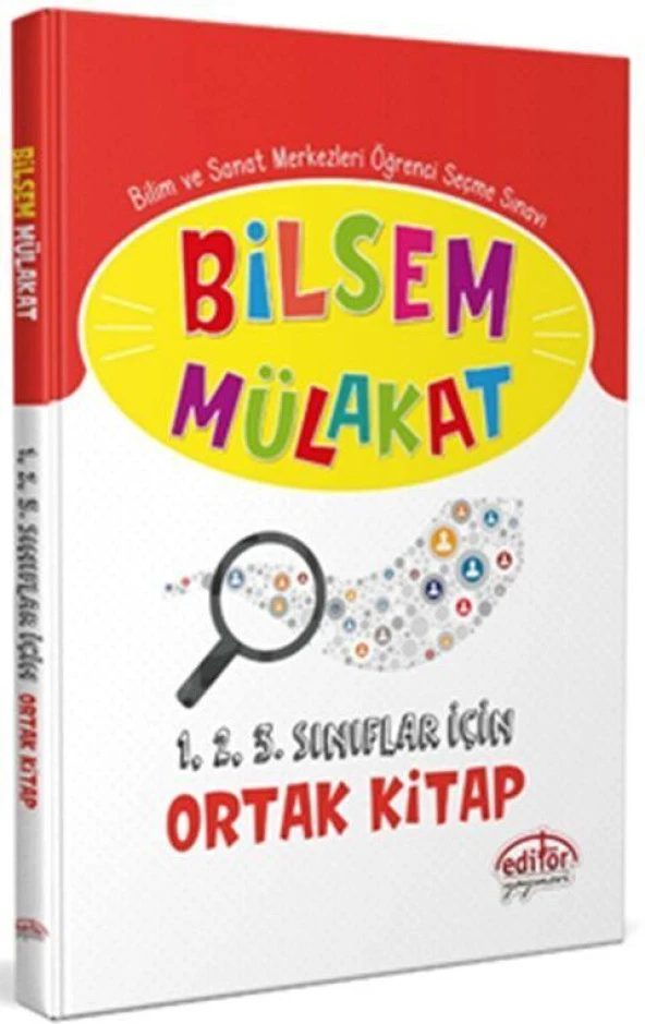 Bilsem Mülakat 1. 2. 3. Sınıflar İçin Ortak Kitap Editör Yayınları