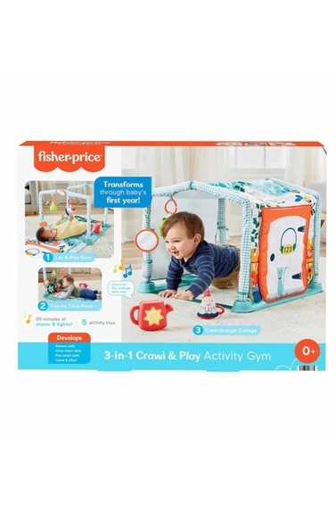 CRN FISHER PRICE 3'Ü 1 ARADA SEVİMLİ KULÜBE JİMNASTİK MERKEZİ