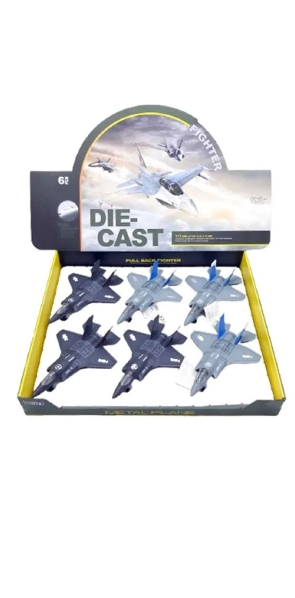 Die Cast Savaş Uçağı Çek Bıraklı HW777-15