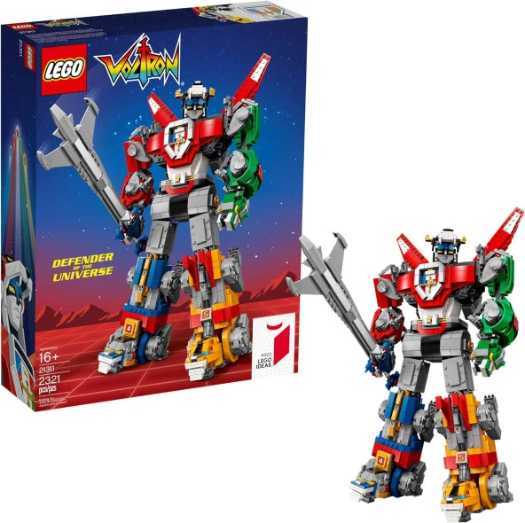 LEGO Ideas Voltron Dönüşümü 21311 Voltron V29