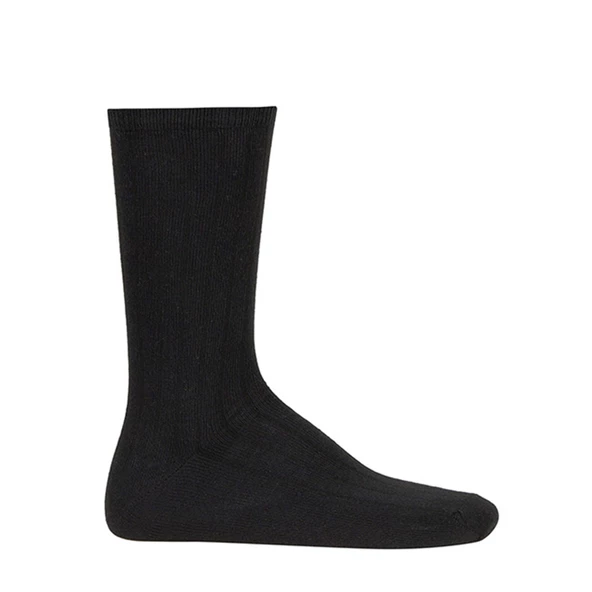 Thermoform Bambu Asker Çorap Siyah - Resim 3