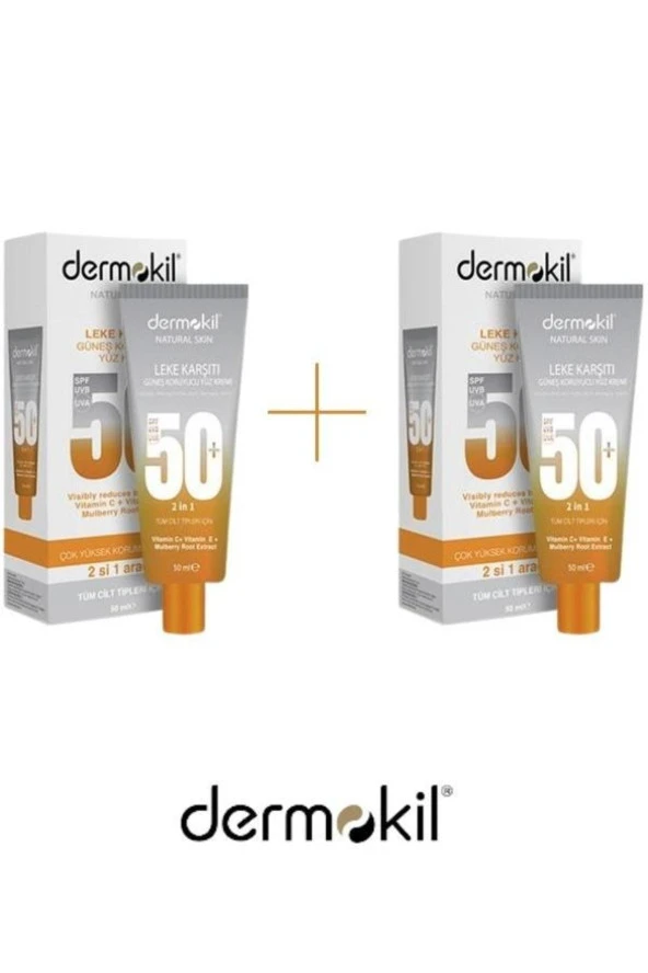 Dermokil Leke Karşıtı Güneş Kremi 50 Spf 50 Ml * 2 Adet - 3