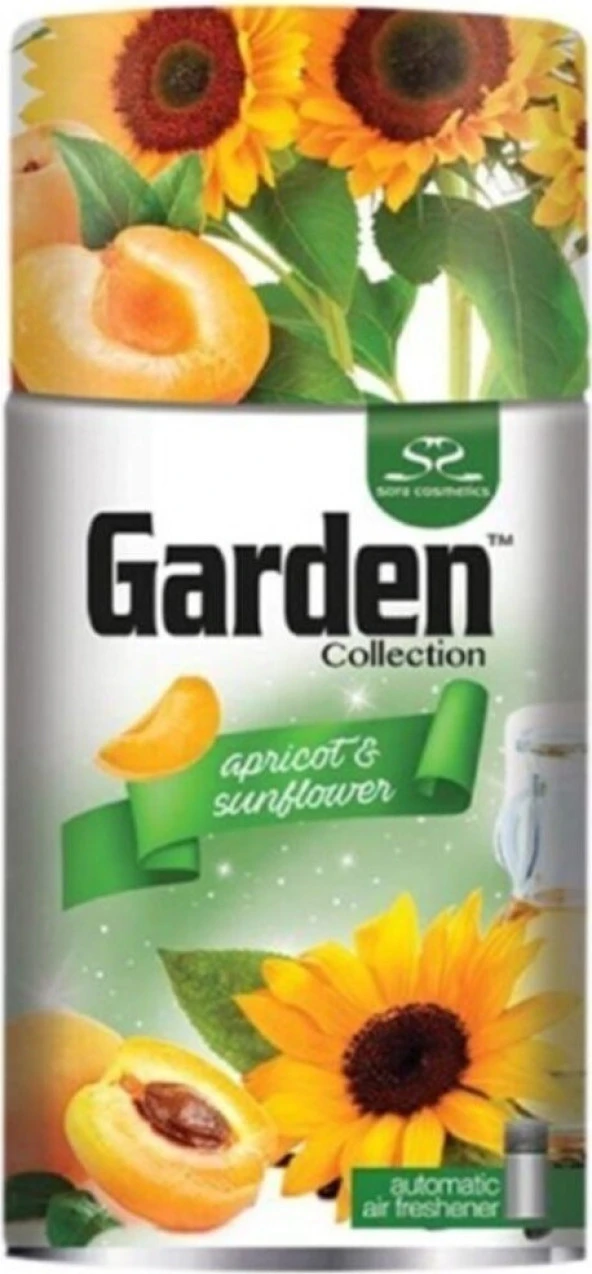 Garden Otomatik Oda Tem. Spreyi 260 ml Kayısı ve Ayçiçeği