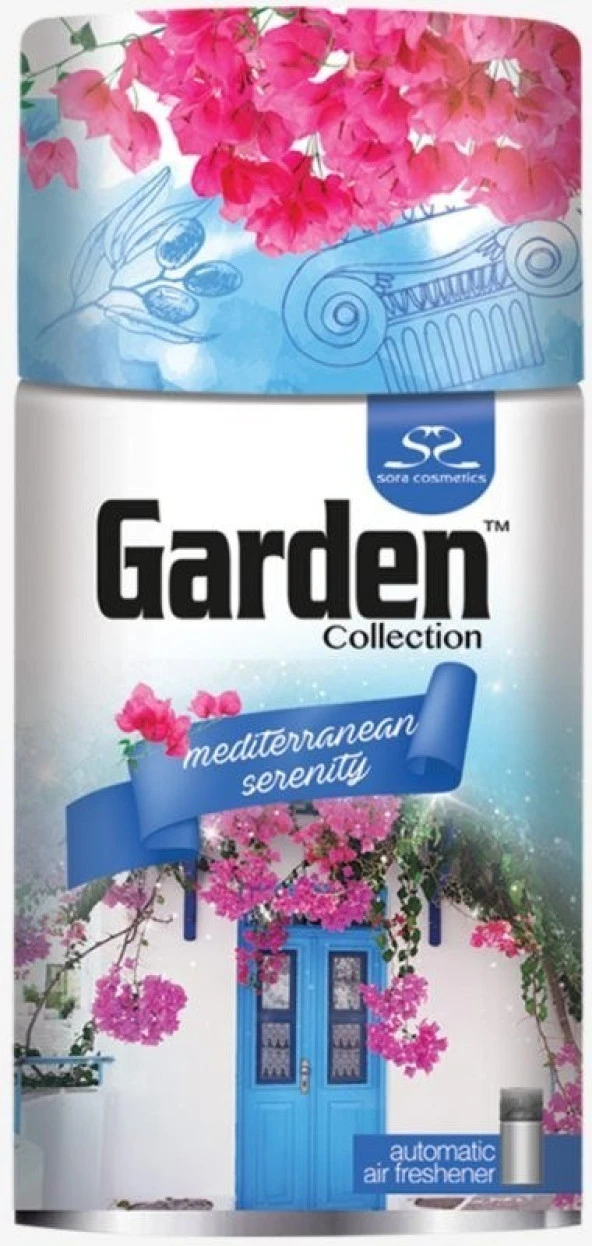 Garden Otomatik Hava Tazeleyici Makina Yedek Akdeniz Huzuru 260 ml