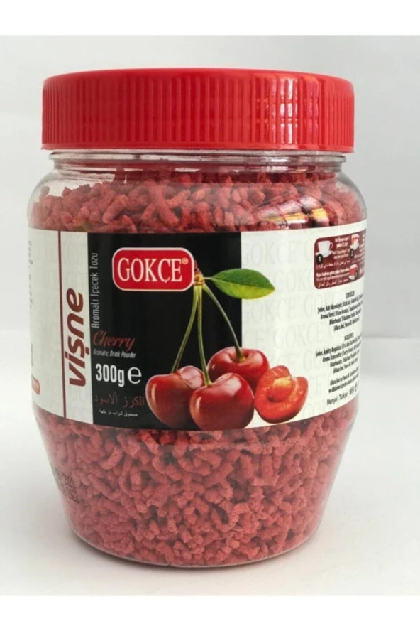 Gökçe Vişne Aromalı Oralet 300 gr. Granül