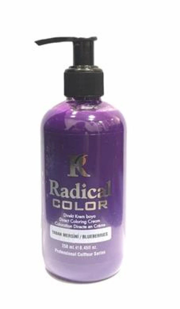 Radical Color Su Bazlı Saç Boyası 250 ml Yaban Mersini  x 2 Adet