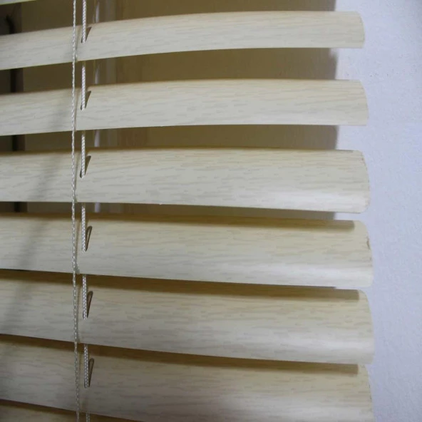 Pvc Jaluzi 25 mm 60x160 cm Ölçülerinde Ahşap Desenli - 2