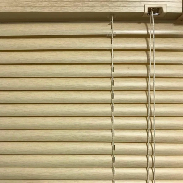 Pvc Jaluzi 25 mm 100x160 cm Ölçülerinde Ahşap Desenli - 2