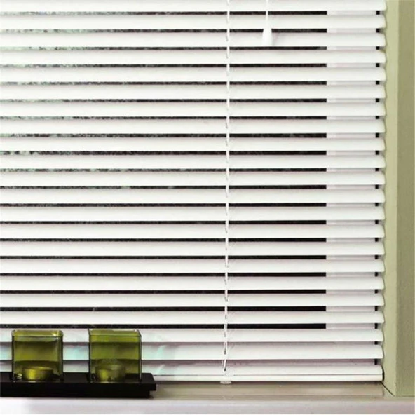 Pvc Jaluzi 25 mm 90x200 cm Ölçülerinde Beyaz - 2