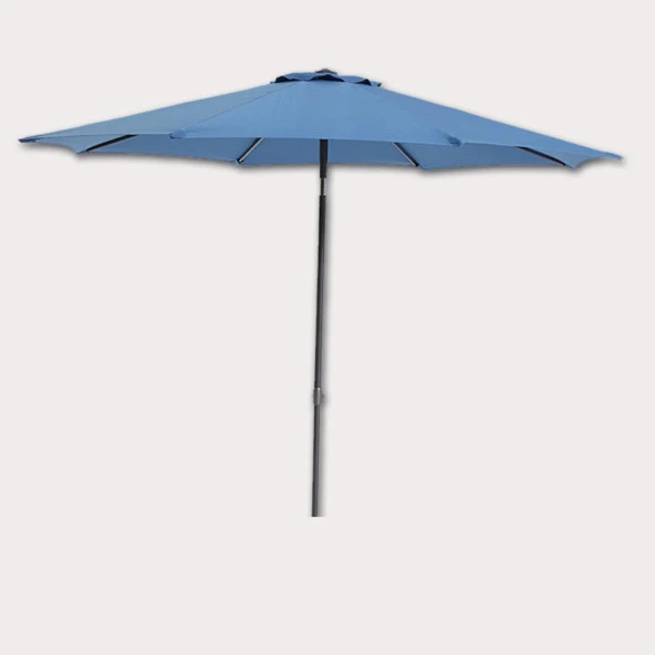 270cm Çap Şemsiye Mavi