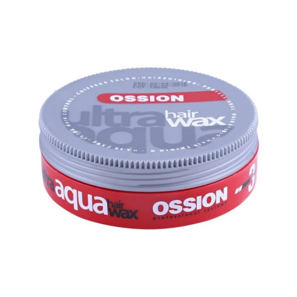 Ossion Man Wax 3 Ultra Aqua 150 ml x 4 Adet