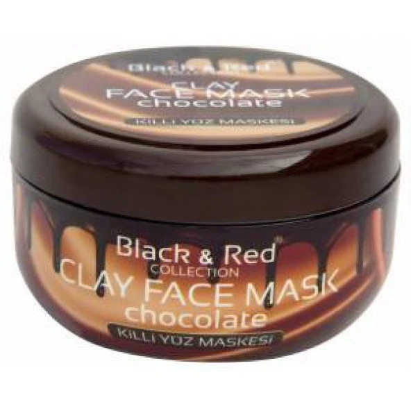 Black &  Red Killi Yüz Maskesi Çikolatalı 400gr x 3 Adet