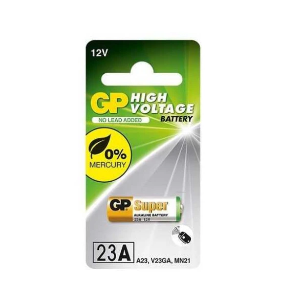 GP Tek'li 23A 12V Alkalin Spesifik Pil  (GP23A)
