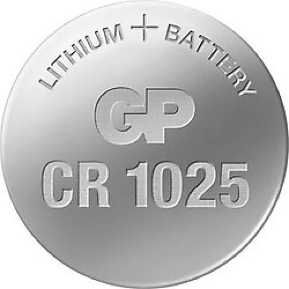 GP CR 1025 3V Lityum Düğme Pil