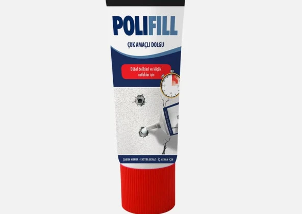 Küçük Çatlak ve Duvar Delikleri için çok amaçlı dolgu 250 gr