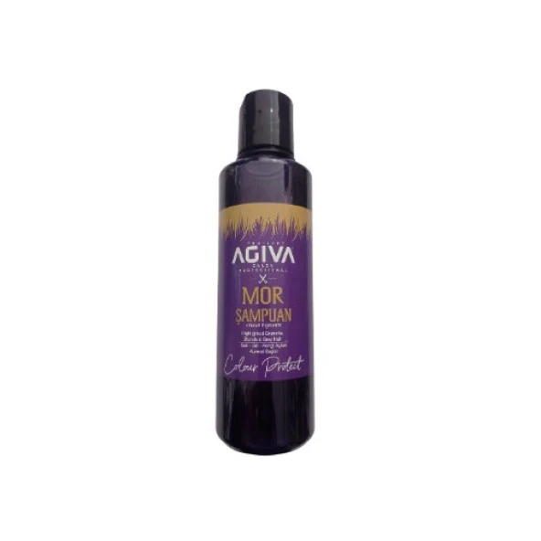 Agiva Mor Şampuan Turunculaşma Karşıtı 250 ml