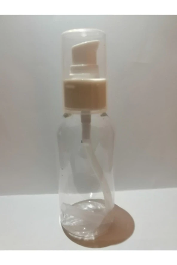 100ml Şeffaf Plastik Şişe+serum Pompalı,boş Şişe,medikal Şişe,50 Adet