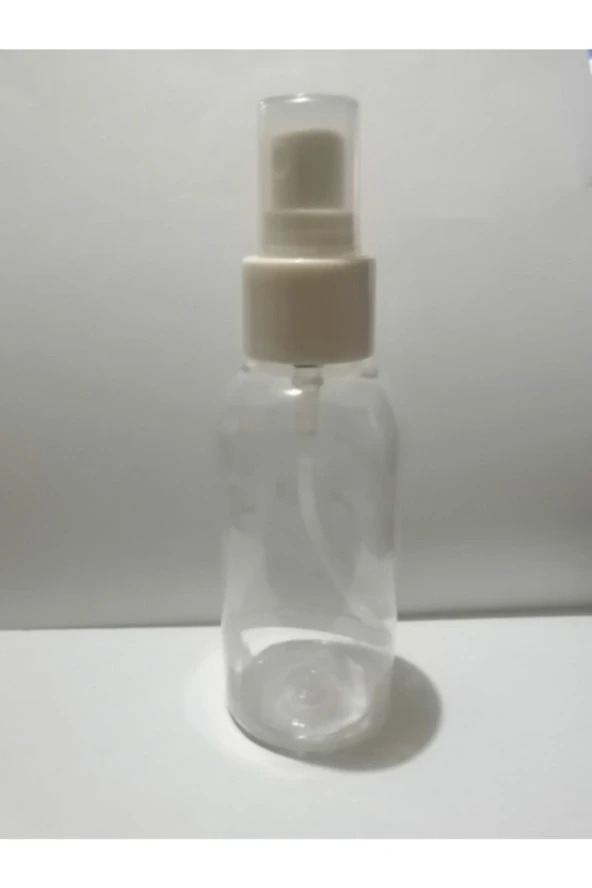 100ml Şeffaf Plastik Şişe+sprey Başlık,dezenfektan Şişesi,medikal Şişe,boş Şişe,50 Adet