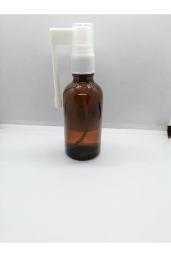 50cc Kahverengi Ağız Sprey Cam Şişe,amber Şişe,100 Adet