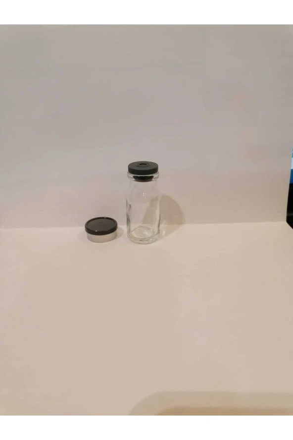 8cc, 100 Adet, Penesilin Şişe, Aşı Şişesi, Ilaç Şişesi,ecza Şişesi, Boş Şişe,flakon Şişesi,şişe