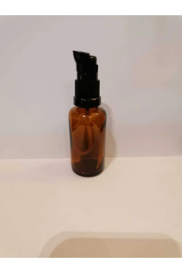 30cc 100 Adet Serum Pompalı Şişe,kahverengi