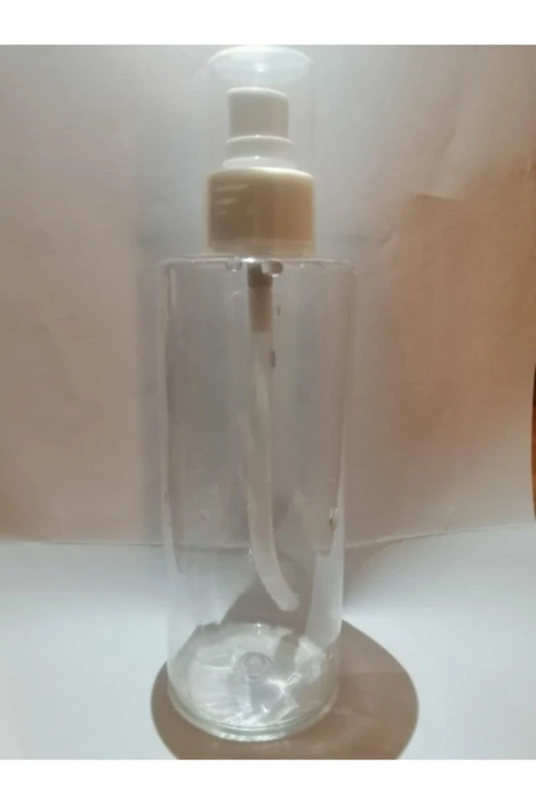 250ml Şeffaf Plastik Şişe+serum Pompalı,boş Şişe,medikal Şişe,50 Adet - 1
