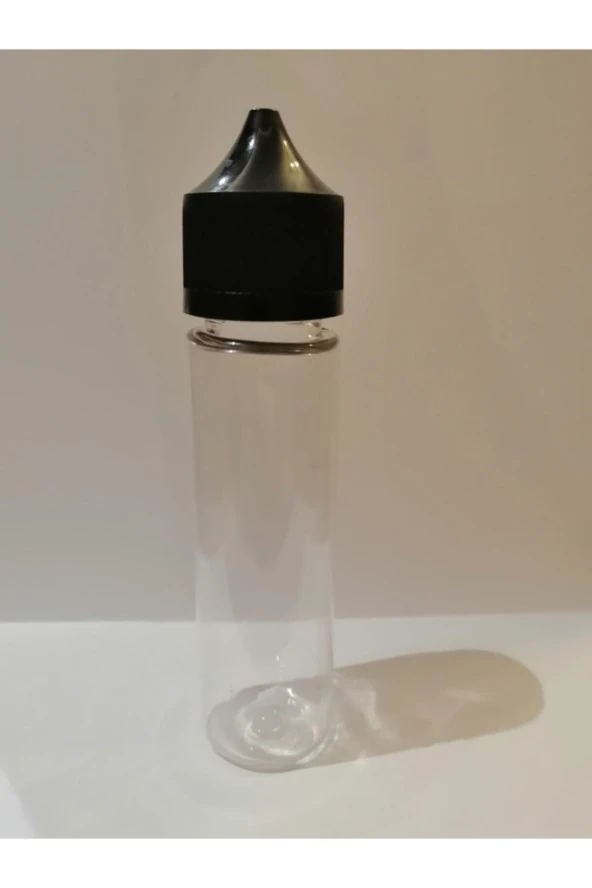 60ml Şeffaf Gorilla Şişe Beyaz Kapak,plastik Şişe,boş Şişe,likit Şişesi,100 Adet