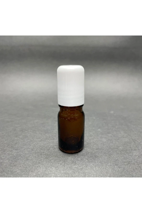 5 Cc Amber Cam Roll-on Şişesi - 5 Ml Çelik Bilyeli Şişe - Cam Roll On Şişe - Cam Şişe (127 Adet) - 2