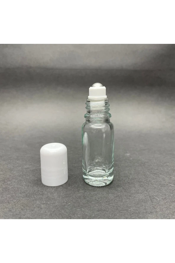 10 Cc Amber Cam Roll-on Şişesi - 10 Ml Çelik Bilyeli Şişe - Cam Roll On Şişe - Cam Şişe (80 Adet)