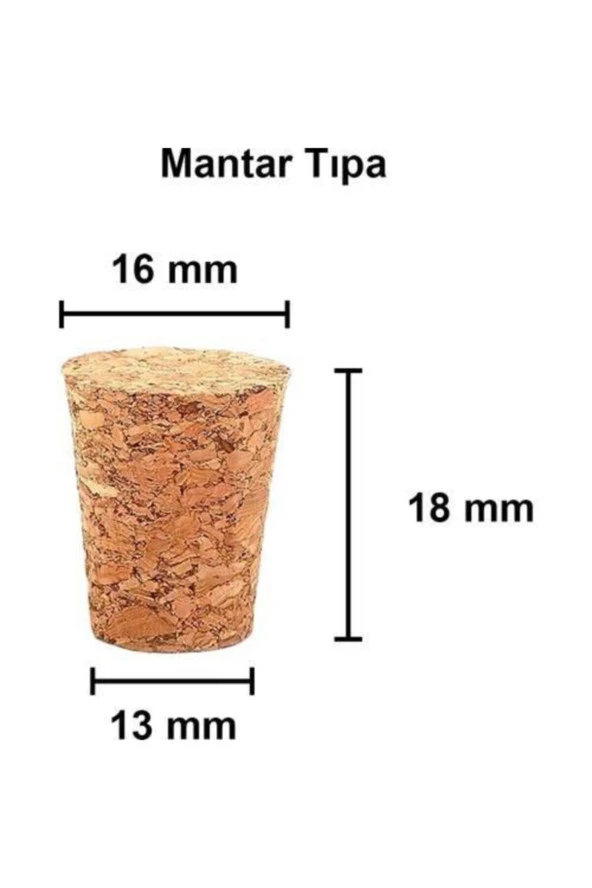 25 Cc Penisilin Mantar Tıpalı Şişe - 50 Adet - 5