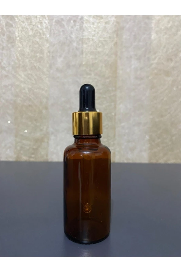 30 ml Amber Şişe Cam Damlalıklı Şişe 50 Adet