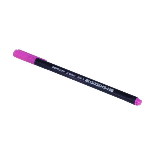 Pensan Fineliner Keçe Uç Kalem 0.4 MM Pembe (10 Lu Paket) - 2