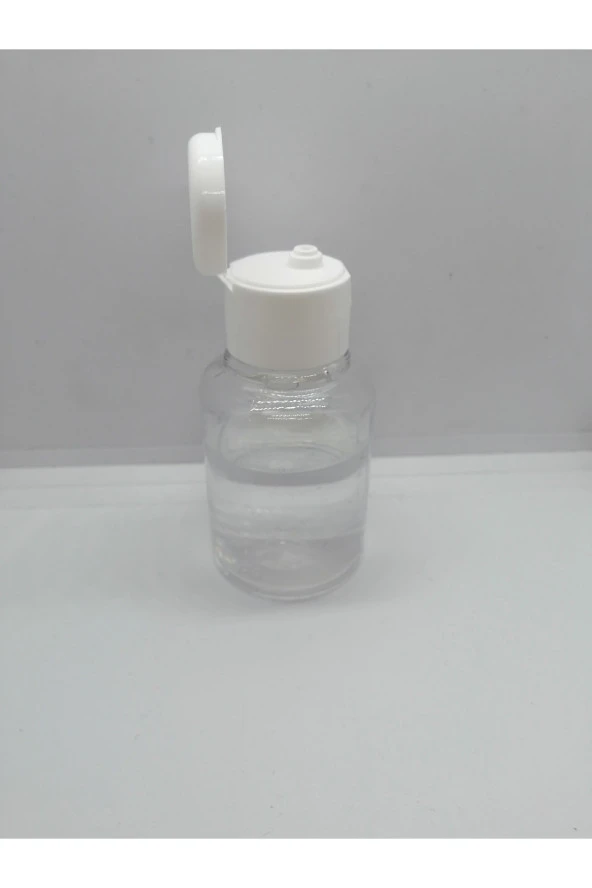 Dezenfektan Şişesi, 100ml, Plastik Şişe, 50 Adet, Boş Şişe, Açmalı Kapak Şişe
