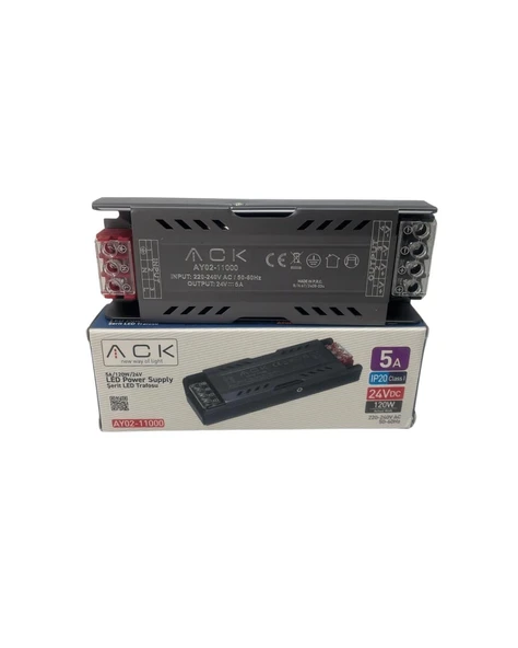 AY02-0060 Ack Slim Led Trafosu 5A 60w 7001-011 - Resim 4