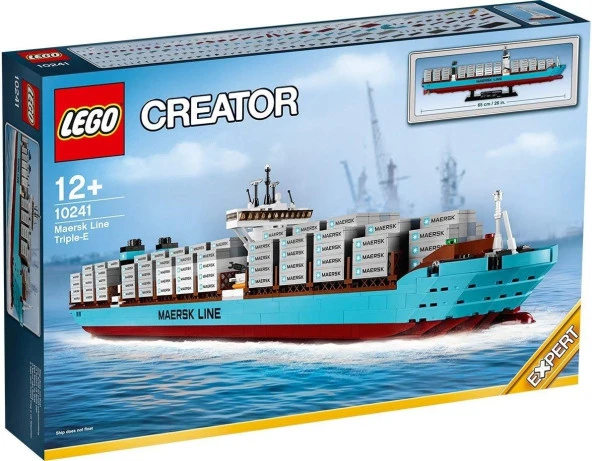 LEGO 10241 Creator Maersk Line Triple E Konteyner Ship / Konteyner Gemisi