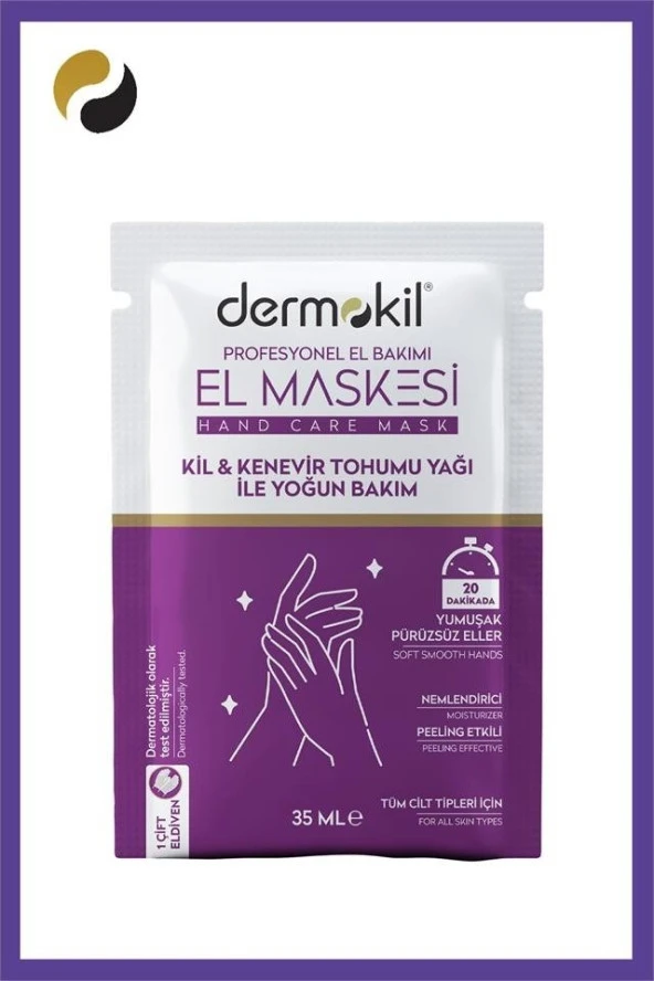 Dermokil Nemlendirici Peeling Etkili El Maskesi